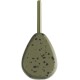 Грузило Brain In-Line Flat Lead 110g 2шт/уп green