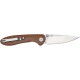 Нож CJRB Feldspar Small, G10, ц:brown
