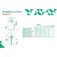Реглан Select Hooded Jersey S red/green