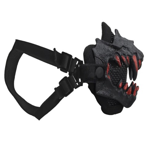 Маска для страйкбола WoSport Fangs Mask. black