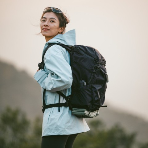 Рюкзак туристичний Naturehike Helium CNK2300BB017, 25 л, чорний