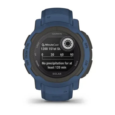 Смарт-годинник Garmin Instinct 2 Solar синій