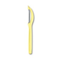Овощечистка универсальная Victorinox, серрейторная двусторонняя РК, светло-желтая