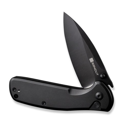 Ніж складаний кишеньковий Sencut ArcBlast, (7.6 см) 9Cr18MoV / Aluminum чорний