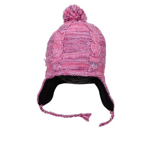 Шапка водонепроникна Dexshell з вухами, рожева