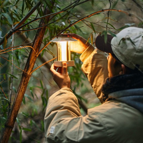 Ліхтар кемпінговий Naturehike CNH22DQ009, коричневий