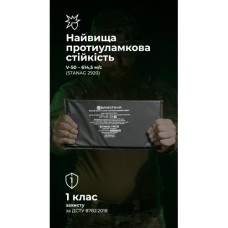 Балістичний пакет (1 клас | 15×30 см | 270 г | НВМПЕ ✡ Ізраїль) ТМ Балістика