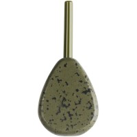 Грузило Brain In-Line Flat Lead 56g 2шт/уп green