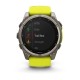 Смарт-годинник Garmin fenix 8 (51 мм) Sapphire Solar титан яскраво-жовтий/графітовий