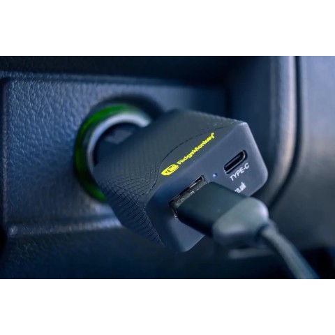 Зарядное устройство RidgeMonkey Vault 45W USB-C PD Car Charger автомобильное