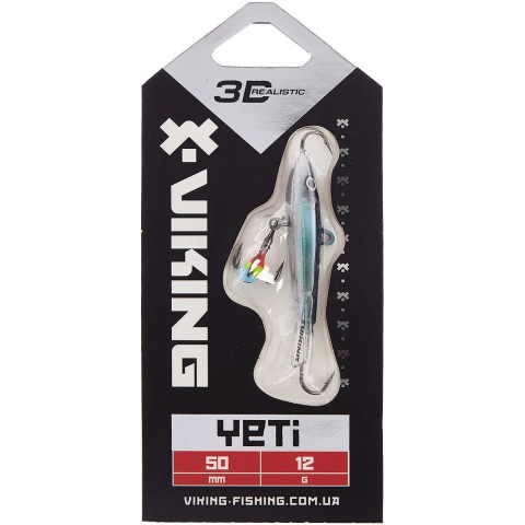Балансир Viking Fishing Yeti Ice Jig 50mm 12.0g #14 Dark Mackerel