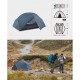 Намет двомісний ультралегкий Naturehike Mongar UL NH19M002-J, синій