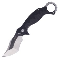 Ніж складаний кишеньковий Ruike P881-B1, (7.6 см) 14C28N / G10 чорний