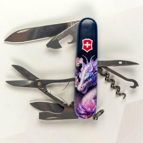 Нож Victorinox Swiss Army Climber Zodiac Волшебный дракон
