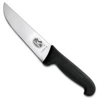 Нож кухонный разделочный Victorinox Fibrox 16 см, черный