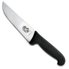 Нож кухонный разделочный Victorinox Fibrox 16 см, черный