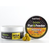 Бойлы Baitex пылящие Flat & Feeder Honey 10 мм (45 шт)