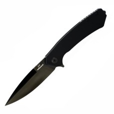 Нiж туристичний Adimanti SHADOW by Ganzo (Skimen design) (8.5 см) D2 / G10 чoрний клинок