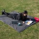 Килимок для пікніка водостійкий надлегкий Naturehike Moisture Picnic Mat NH17D050-B, 145x200 см, чорний