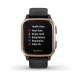 Смарт-часы Garmin Venu Sq Music Edition черные с розово-золотистым безелем