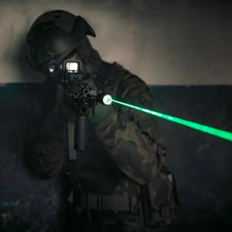 Ліхтар з ЛЦВ Olight Odin GL Green Laser M-LOK Black