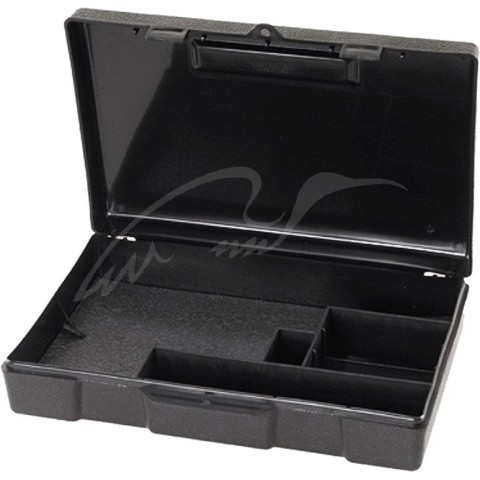 Кейс MTM Handgun Storage Box 804 для пистолета/револьвера с отсеком под патроны (24,9x16,0x5,1 см)