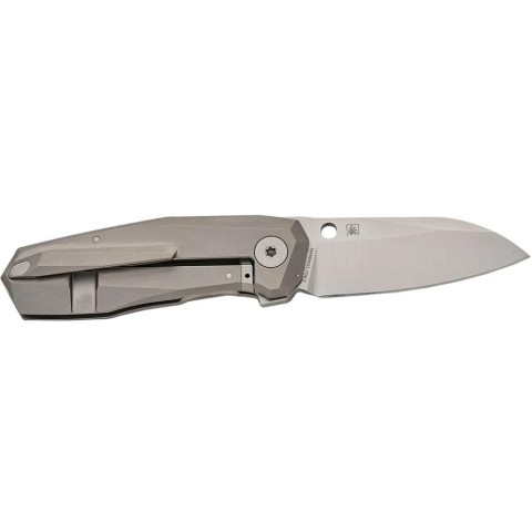 Ніж Spyderco Techno 3, CTS XHP, Titanium gray