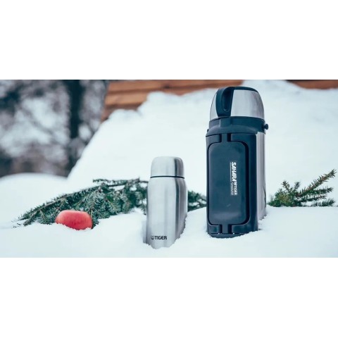 Термос Tiger MHK-A120XC 1,2л Silver grey/black