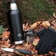 Ніж фіксований туристичний Ganzo G807 (8.8 см) 9CR14 / PP+TPR чорний з чохлом