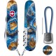 Складаний ніж Victorinox CLIMBER DESIGN Блакитний агат