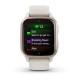 Смарт-годинник Garmin Venu Sq 2 Music Edition айворі з персиково-золотистим безелем