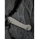 Ніж складаний кишеньковий Civivi Elementum II, (7.5 см) Nitro-V / Aluminum сірий