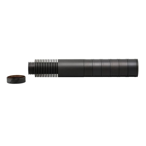 AFTactical S44NF60 2в1 пбс+пламегас з радіатором, 6 сепараторів, .38 (9мм), 1/2x28 UNEF, AKDAS SA-9 HP