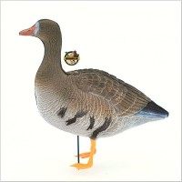 Опудала білолобу гуску 3D, покриття Антиблік комплект 10 шт