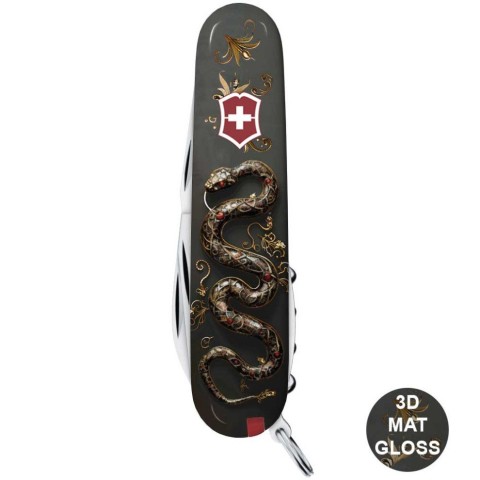 Ніж Victorinox Spartan Zodiac 3D 91мм,13функ ,Розкішна змія