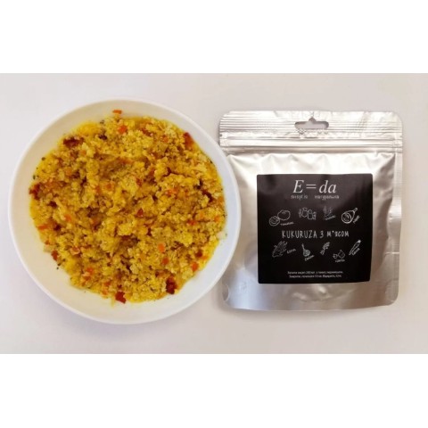 Кукурудза з м'ясом  E=da