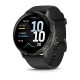 Смарт-часы Garmin Venu 4 (45 мм) сланцевый с черным силиконовым ремешком