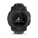 Garmin Instinct 3 (45 мм) Solar Tactical Edition чорний