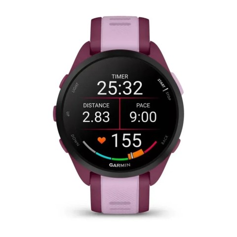 Смарт-годинник Garmin Forerunner 165 Music ягідний/бузковий