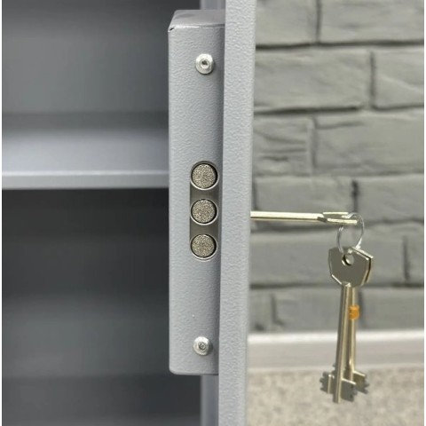 Офісний сейф СБЕ-880 сірий