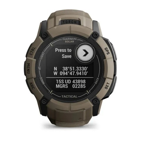 Смарт-годинник Garmin Instinct 2X Solar Tactical койот