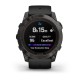 Смарт-часы Garmin fenix 7X Pro Sapphire Solar Edition карбоново-серые титановые DLC с черным ремешком