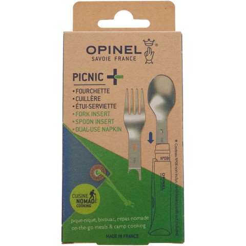 Набір столових приладів Opinel Picnic+