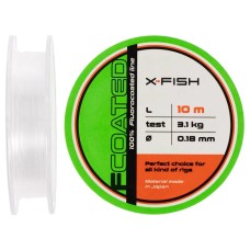 Флюорокарбон X-Fish FCoated 10m 0.18mm 3.1kg