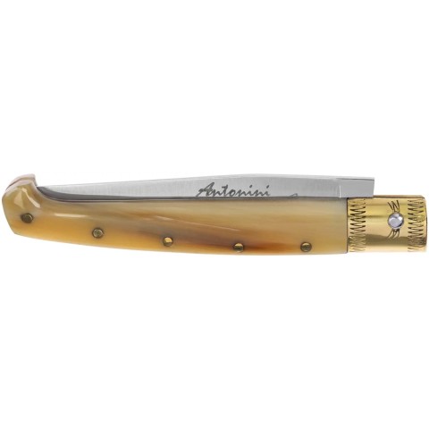 Нож Antonini Pocket Pattada, cm.17,5, 420 stainless steel ц:brown
