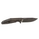 Ніж складаний туристичний Ruike D191-W, (9.2 см) 8Cr13Mov / G10 + steel 420 коричневий