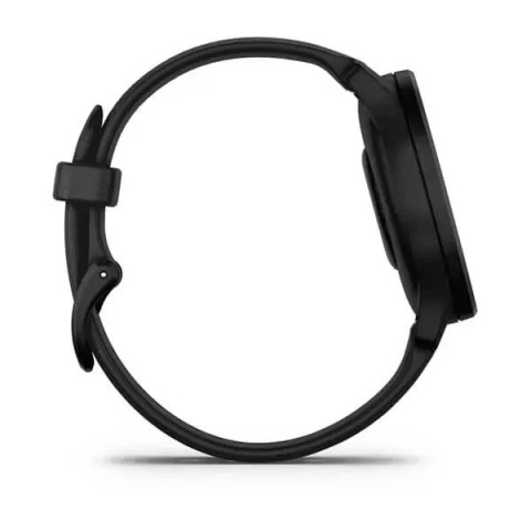 Смарт-годинник Garmin vivomove Sport чорний із силіконовим ремінцем і графітовими вставками