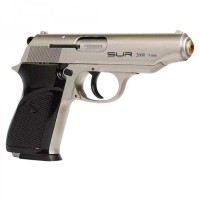 Стартовий пістолет SUR 2608 Matte Chrome