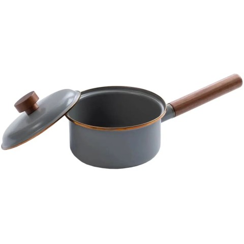 Кастрюля Barebones Saucepan/Enamel slate grey