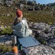 Матрац туристичний надувний одномісний  Naturehike CNK2300DZ013, 185x55x3.5 см, блакитний, овальний